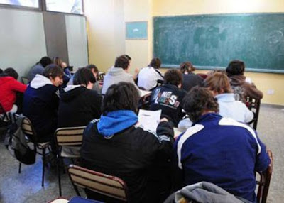 Para el gobierno argentino, mejoró el nivel educativo de los alumnos de la escuela secundaria