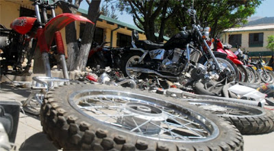 Sube el robo de motos en Buenos Aires