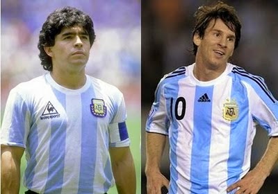 Una encuesta sostiene que Maradona es más reconocido que Messi entre los argentinos