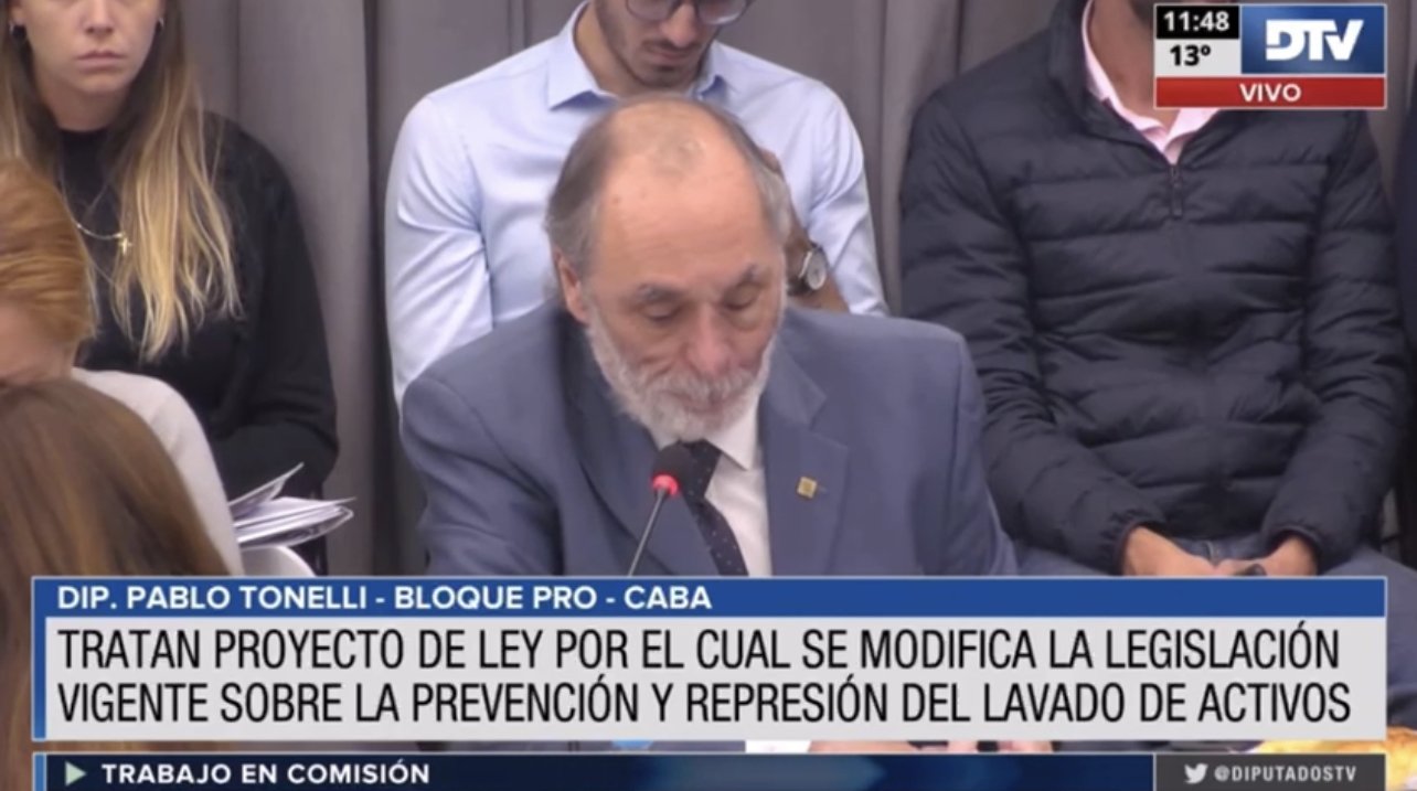 Diputados: dieron dictamen al proyecto de reforma de la ley de lavado de activos