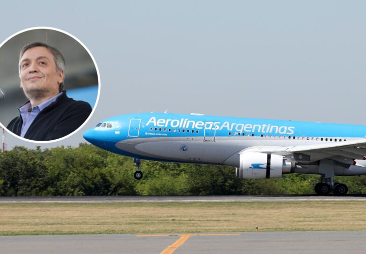 Máximo Kirchner presentó un proyecto de ley para evitar la privatización de Aerolíneas Argentinas